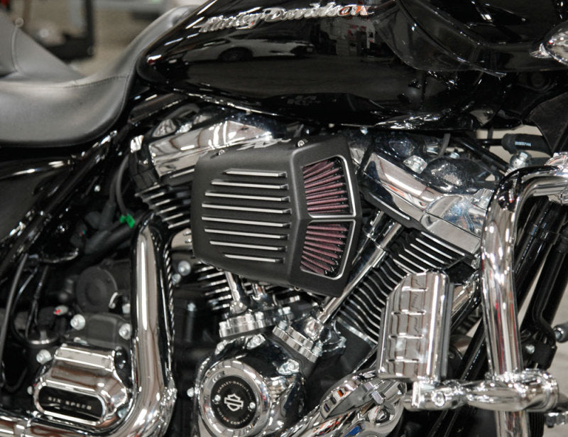 K&N Street Metal Intake System Shaker for 2017 Harley Davidson Touring RK-3955