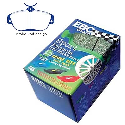 EBC Greenstuff Passenger Car Organic Brake Pads DP21095