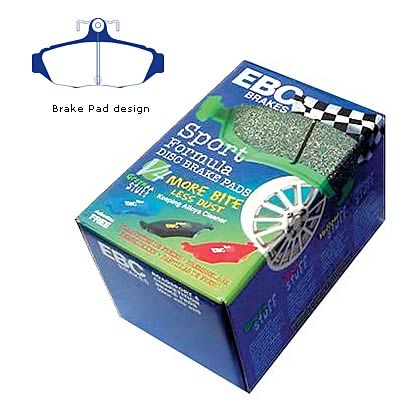 EBC Greenstuff Passenger Car Organic Brake Pads DP21172