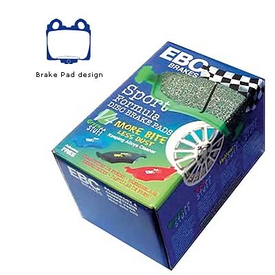 EBC Greenstuff Passenger Car Organic Brake Pads DP21224