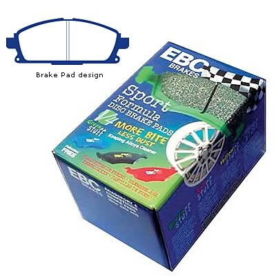 EBC Greenstuff Passenger Car Organic Brake Pads DP21247