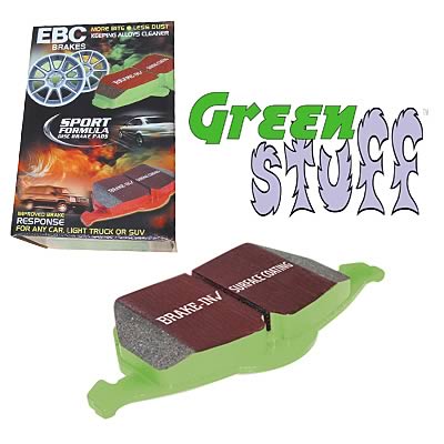 EBC Greenstuff Elite SUV and Light Truck Organic Brake Pads DP61969/2