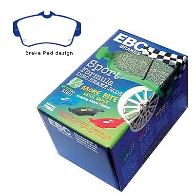 EBC Greenstuff Passenger Car Organic Brake Pads DP21357