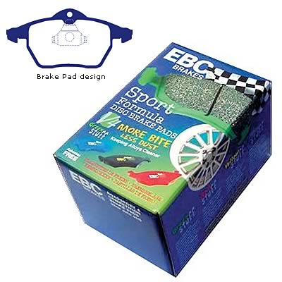 EBC Greenstuff Passenger Car Organic Brake Pads DP21443