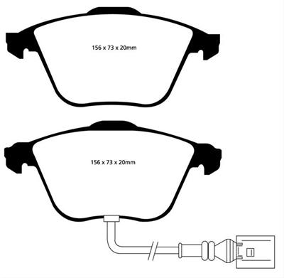 EBC Greenstuff Passenger Car Organic Brake Pads DP21594