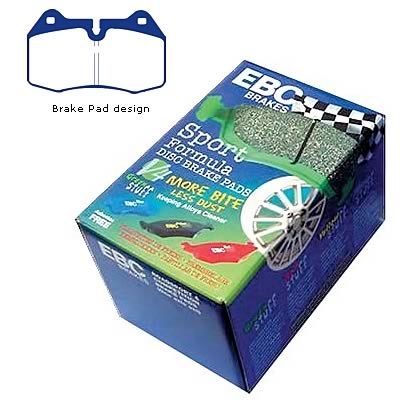 EBC Greenstuff Passenger Car Organic Brake Pads DP21644
