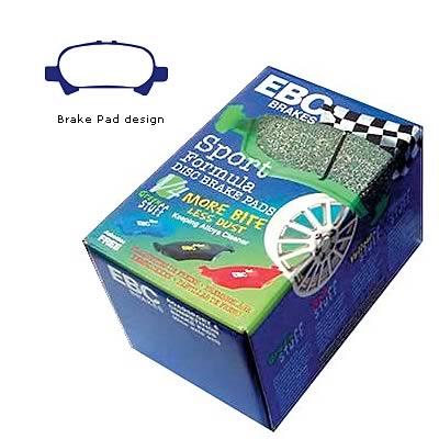 EBC Greenstuff Passenger Car Organic Brake Pads DP21715