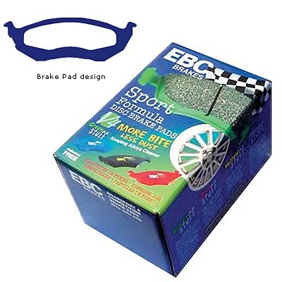EBC Greenstuff Passenger Car Organic Brake Pads DP21718