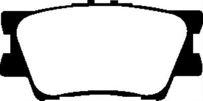 EBC Greenstuff Passenger Car Organic Brake Pads DP21793