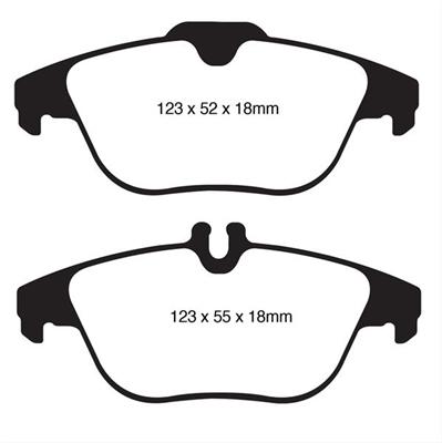 EBC Greenstuff Passenger Car Organic Brake Pads DP21990
