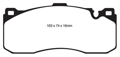 EBC Greenstuff Passenger Car Organic Brake Pads DP21995