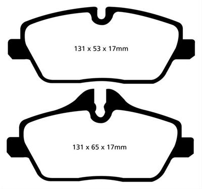EBC Greenstuff Passenger Car Organic Brake Pads DP22056