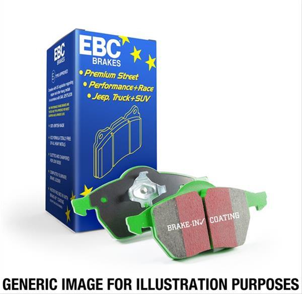 EBC Greenstuff Passenger Car Organic Brake Pads DP21837