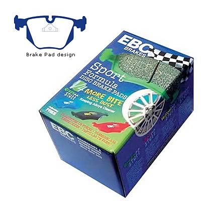 EBC Greenstuff Passenger Car Organic Brake Pads DP2871