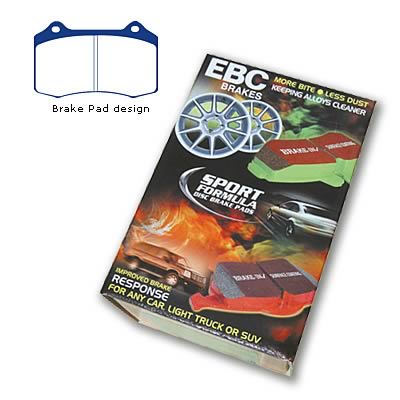 EBC Redstuff Ceramic Brake Pads DP31031C