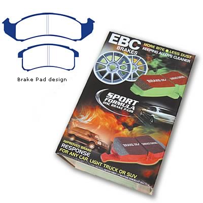 EBC Redstuff Ceramic Brake Pads DP31142C