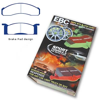 EBC Redstuff Ceramic Brake Pads DP31158C