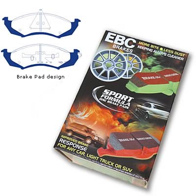 EBC Redstuff Ceramic Brake Pads DP31180C