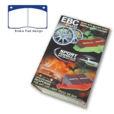 EBC Redstuff Ceramic Brake Pads DP3262C