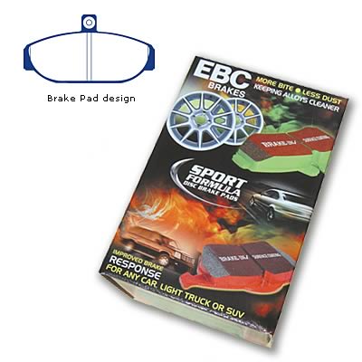 EBC Redstuff Ceramic Brake Pads DP3435C