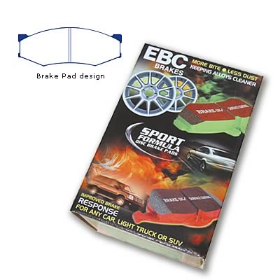 EBC Redstuff Ceramic Brake Pads DP3538C