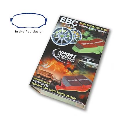 EBC Redstuff Ceramic Brake Pads DP3802C