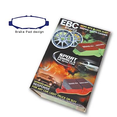 EBC Redstuff Ceramic Brake Pads DP3848C