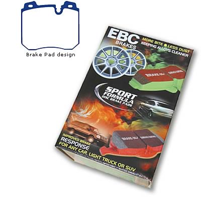 EBC Redstuff Ceramic Brake Pads DP3886C