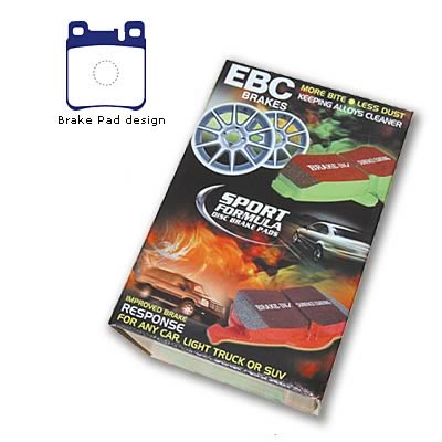 EBC Redstuff Ceramic Brake Pads DP3887C