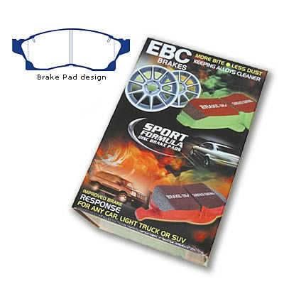 EBC Redstuff Ceramic Brake Pads DP3936C