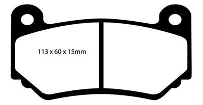 EBC Yellowstuff Brake Pads DP41377R