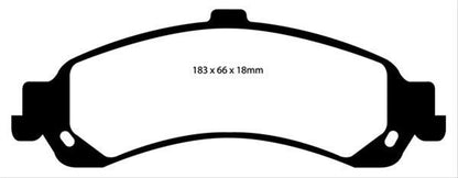 EBC Yellowstuff Brake Pads DP41635R