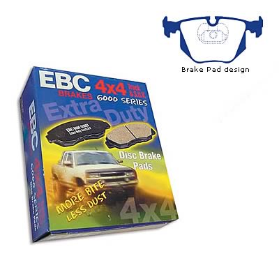 EBC Greenstuff Elite SUV and Light Truck Organic Brake Pads DP61118
