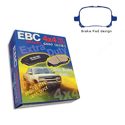 EBC Greenstuff Elite SUV and Light Truck Organic Brake Pads DP61133