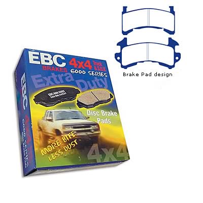 EBC Greenstuff Elite SUV and Light Truck Organic Brake Pads DP61146