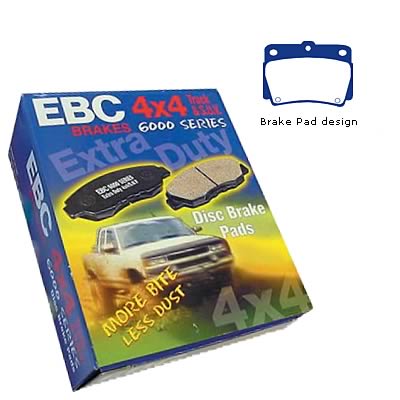 EBC Greenstuff Elite SUV and Light Truck Organic Brake Pads DP61228