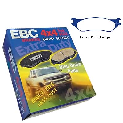 EBC Greenstuff Elite SUV and Light Truck Organic Brake Pads DP61267