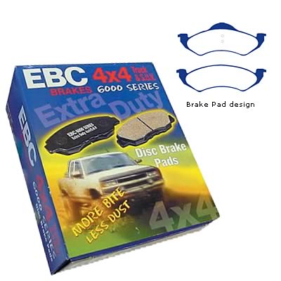 EBC Greenstuff Elite SUV and Light Truck Organic Brake Pads DP61275