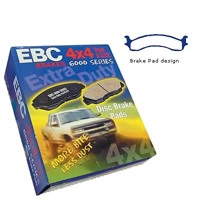 EBC Greenstuff Elite SUV and Light Truck Organic Brake Pads DP61307