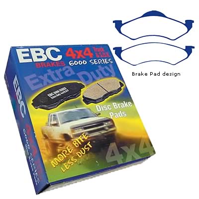EBC Greenstuff Elite SUV and Light Truck Organic Brake Pads DP61318