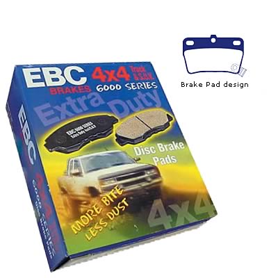 EBC Greenstuff Elite SUV and Light Truck Organic Brake Pads DP61403