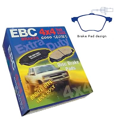 EBC Greenstuff Elite SUV and Light Truck Organic Brake Pads DP61413