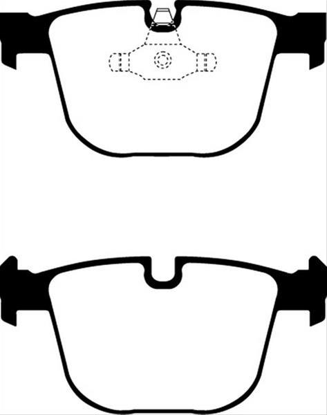 EBC Greenstuff Elite SUV and Light Truck Organic Brake Pads DP61451