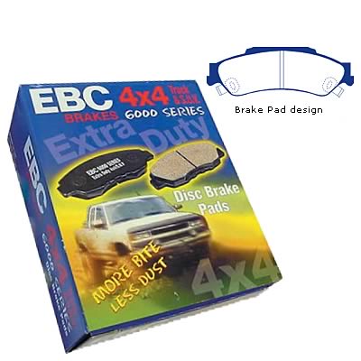 EBC Greenstuff Elite SUV and Light Truck Organic Brake Pads DP61602