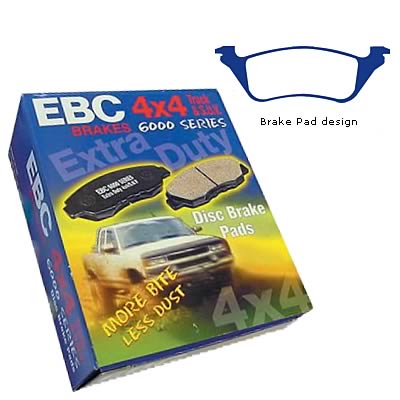 EBC Greenstuff Elite SUV and Light Truck Organic Brake Pads DP61629