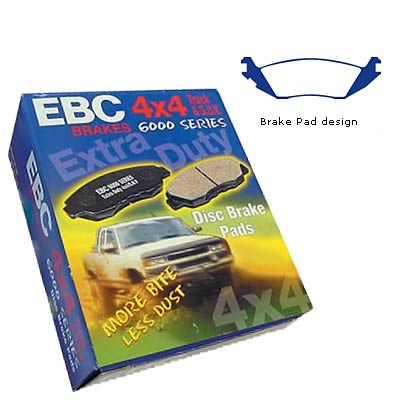 EBC Greenstuff Elite SUV and Light Truck Organic Brake Pads DP61639