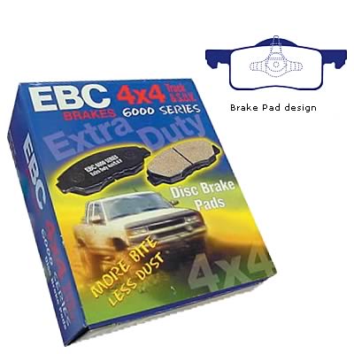 EBC Greenstuff Elite SUV and Light Truck Organic Brake Pads DP61652