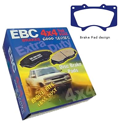 EBC Greenstuff Elite SUV and Light Truck Organic Brake Pads DP61657