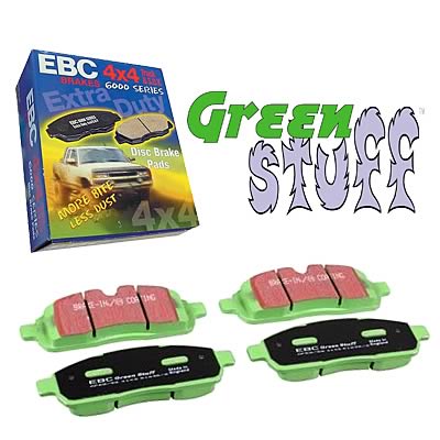 EBC Greenstuff Elite SUV and Light Truck Organic Brake Pads DP61805