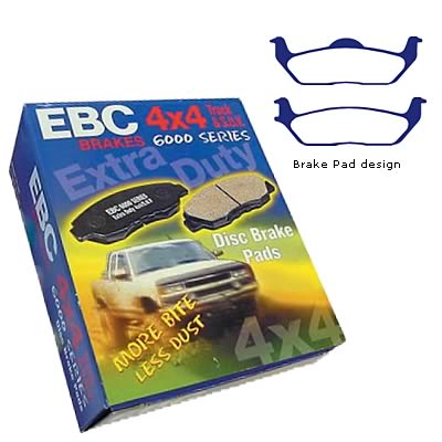 EBC Greenstuff Elite SUV and Light Truck Organic Brake Pads DP61697